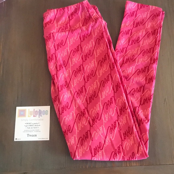 Lularoe Tween Leggings - Picture 1 of 2